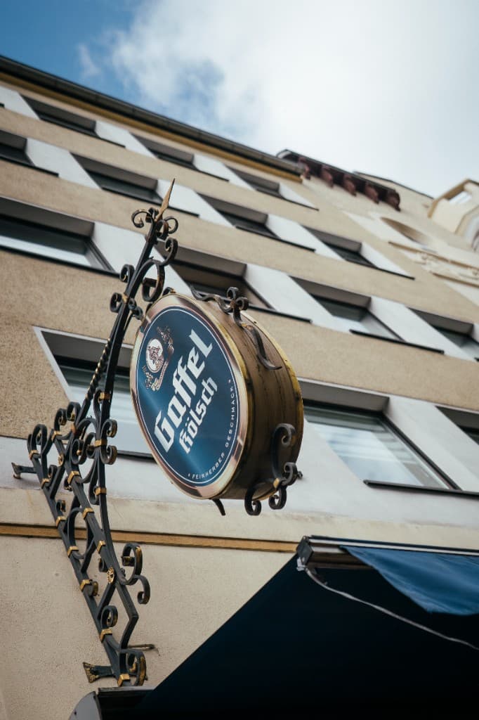 Gaffel Kölsch Schild