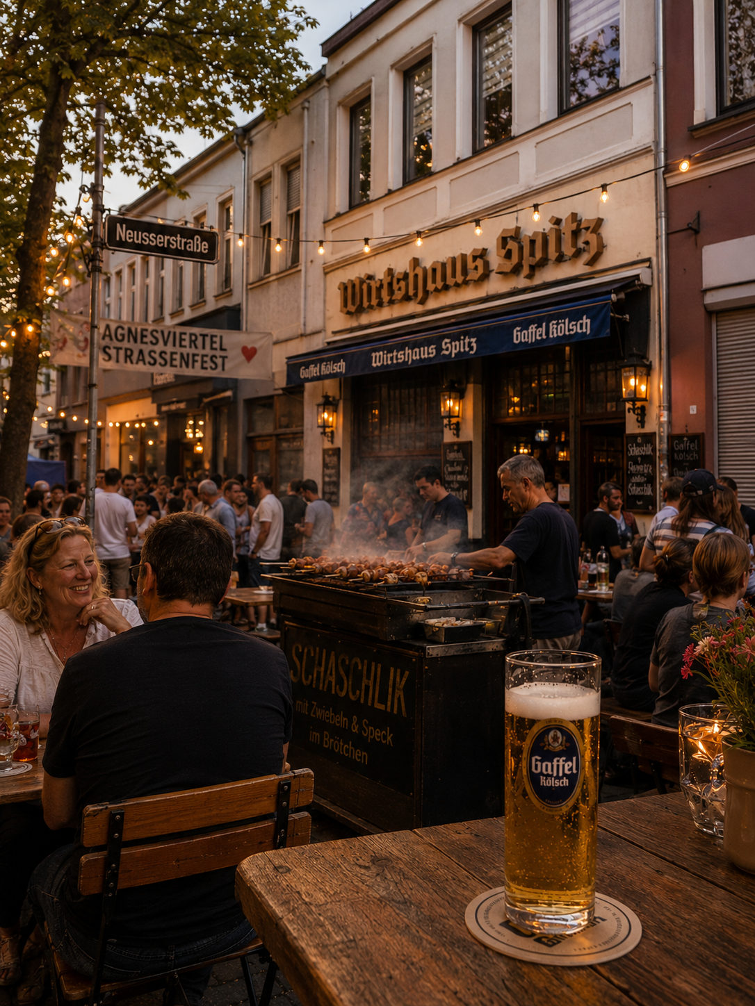 Straßenfest im Agnesviertel