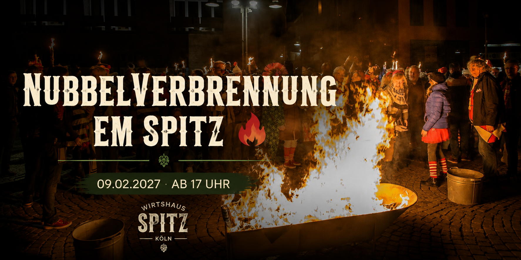 Alles hat ein Ende – Nubbelverbrennung em Spitz 🔥