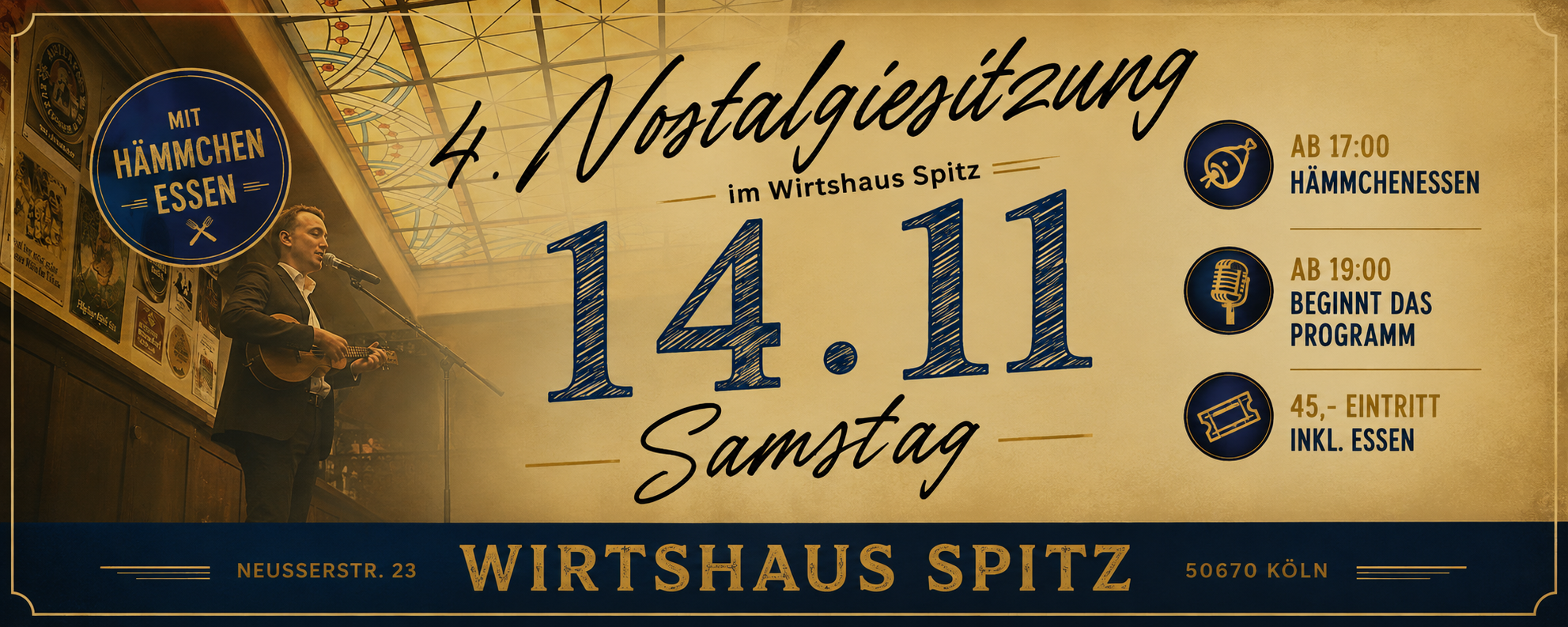 4. Nostalgiesitzung im Wirtshaus Spitz