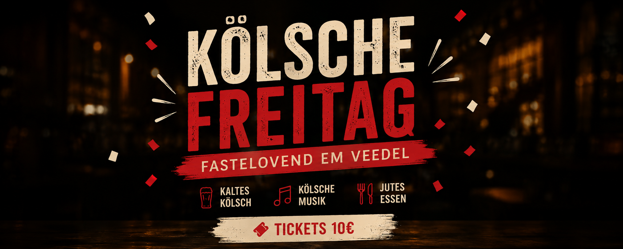 Kölsche Freitag – Fastelovend em Veedel